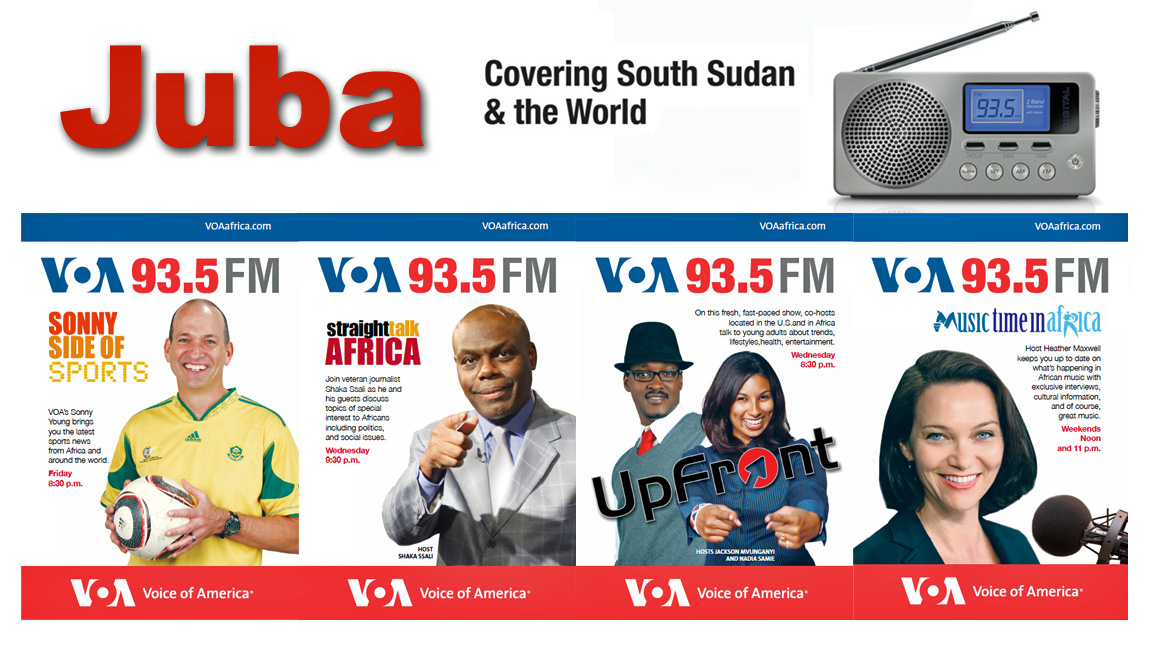 New VOA FM Transmitter Launched in South Sudan
