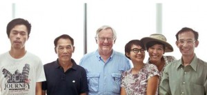 Governor Ashe Visits RFA Staff in Bangkok