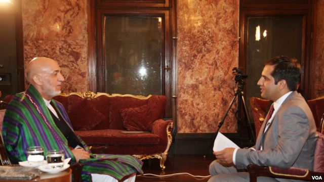 VOA Exclusive Interview with President Karzai