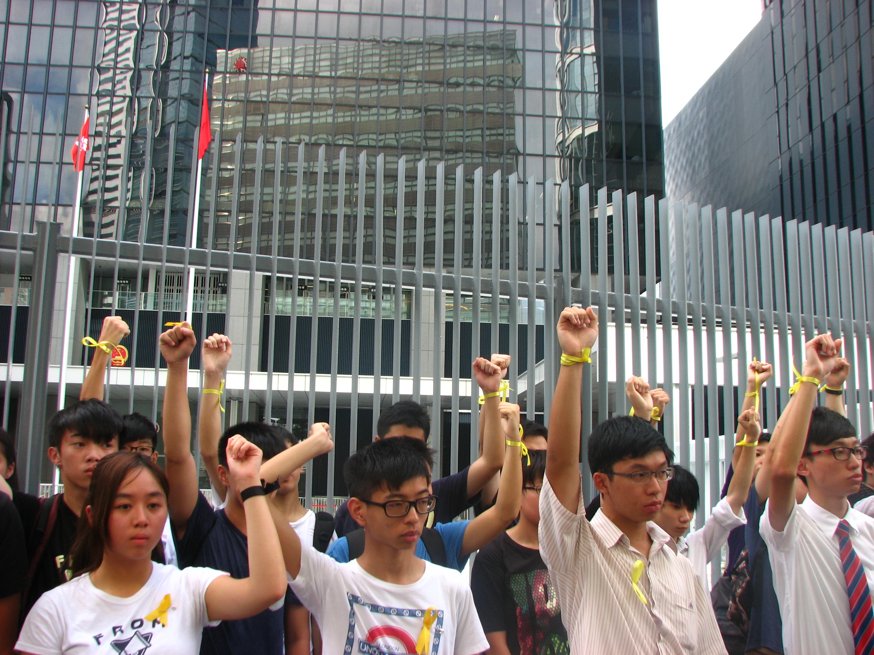 RFA providing coverage of Hong Kong protests