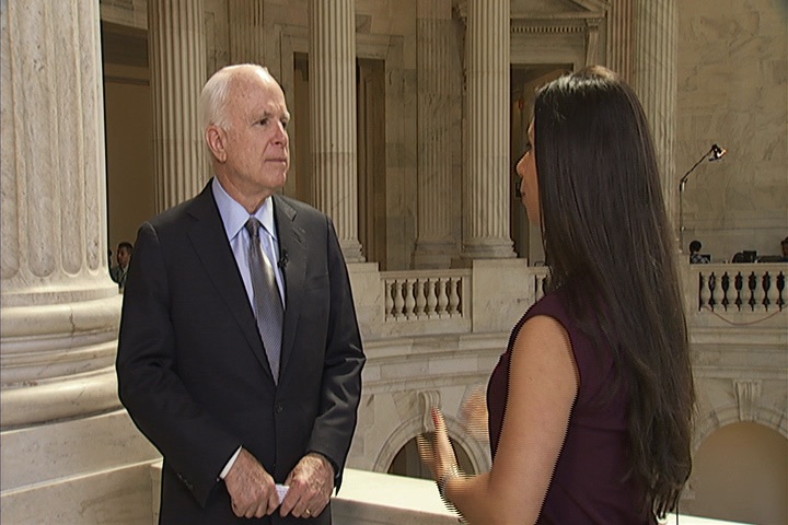 Senator McCain talks to Alhurra TV about the GCC conference and Syria