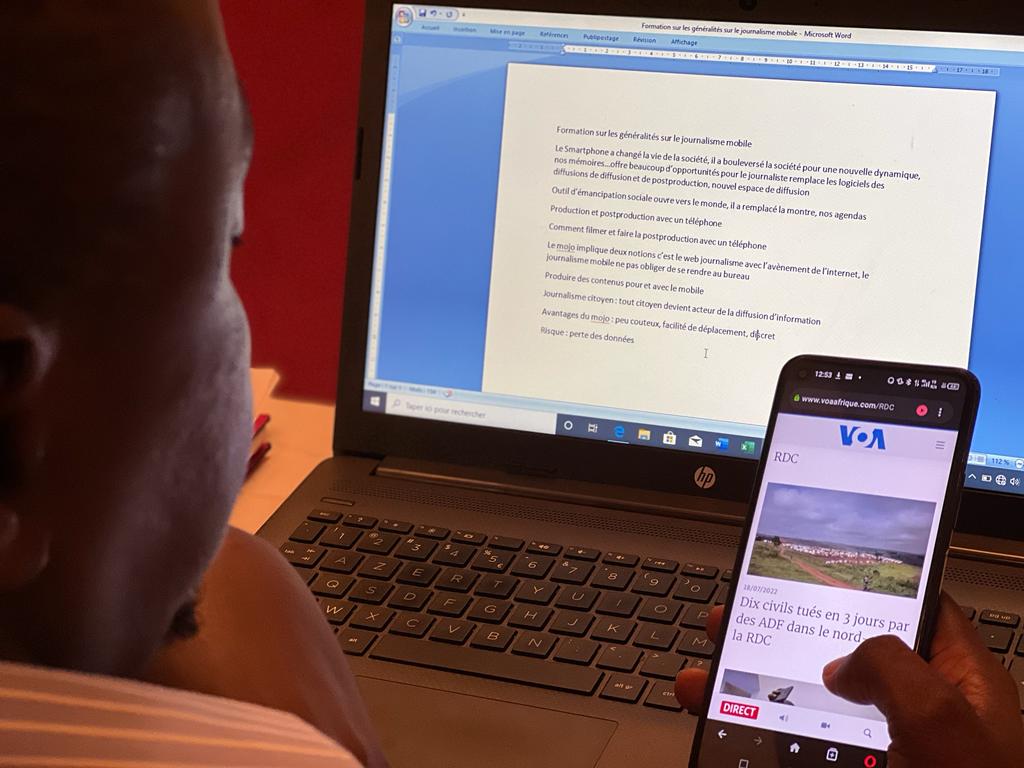 Mobile Journalism and Election Coverage in DRC