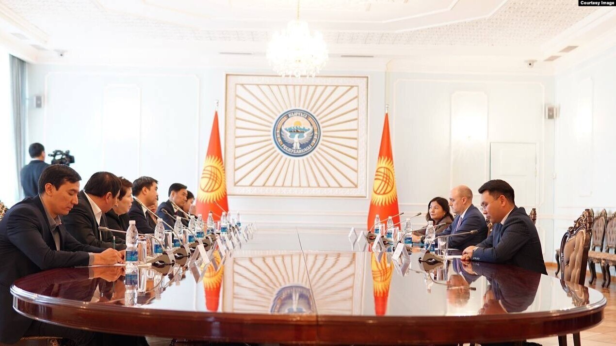 RFE/RL President and CEO Jamie Fly advocates for Azattyk in visit to Kyrgyzstan